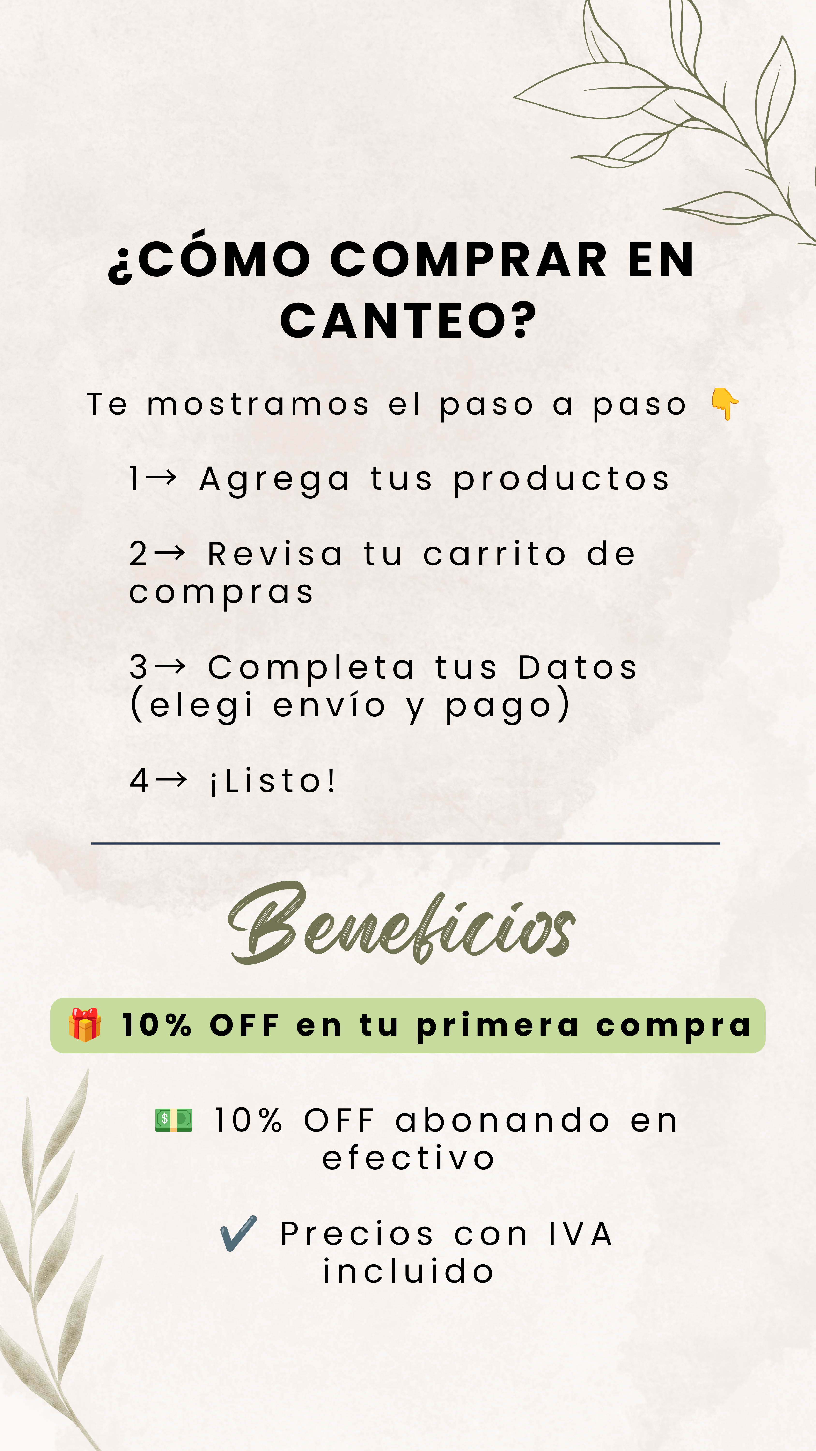 Cómo comprar - Paso 1