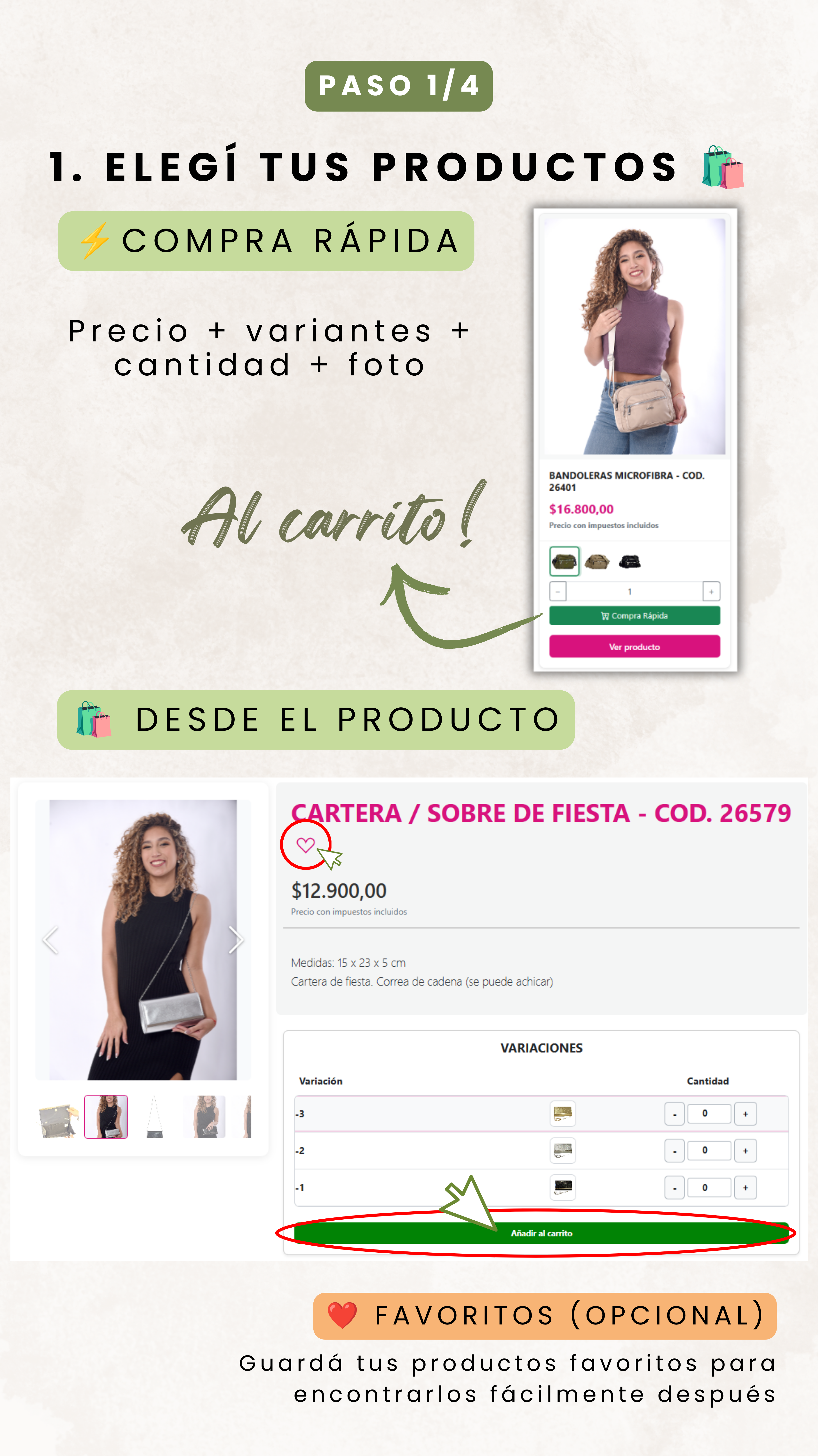Cómo comprar - Paso 2