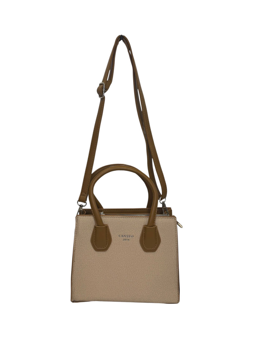 Cartera Cuero PU con cierre