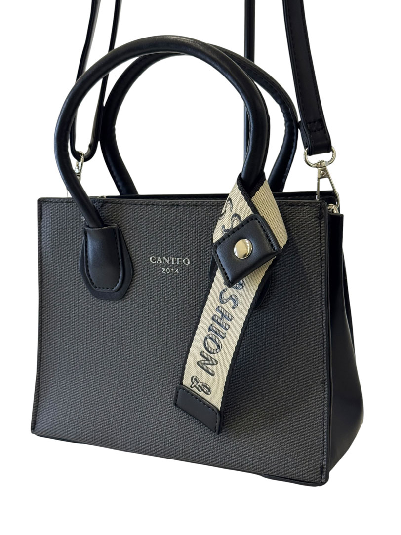 Cartera Cuero PU con cierre