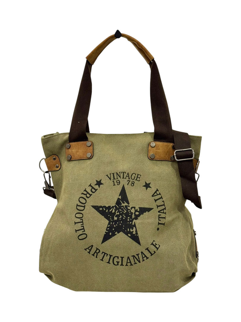 Bolso de Lona con cierre