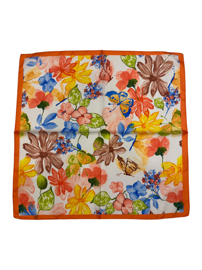 Pañuelos de seda 70 x 70 cm